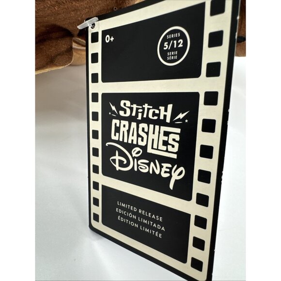 Disney Stitch Crashes Plush Toy Pinocchio with Hat Limited Release 5/12 NEW NWT - Picture 2 of 11